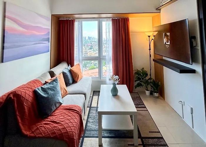 公寓 Cozy 2br View Near Filoil For Work & Fam 马尼拉