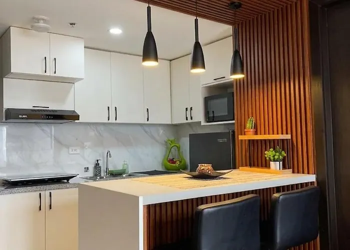 Cozy 2br View Near Filoil For Work & Fam 公寓 马尼拉